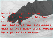 David Reilly's body
